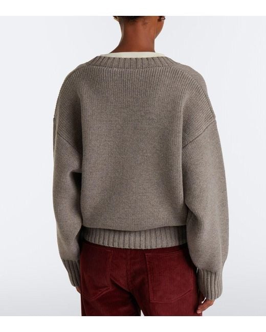 Rohe Gray Wool Sweater