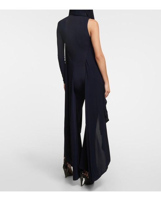 Alaïa Blue Jersey Jumpsuit