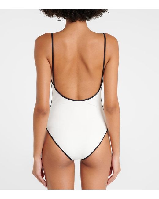 Marysia Swim Brown Ligne Maillot Swimsuit