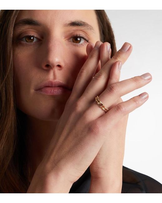 STONE AND STRAND White Set Of 2 14Kt Rings
