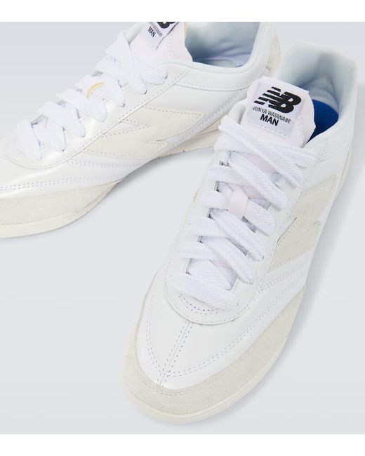 X New Balance - Sneakers URC42 in pelle di Junya Watanabe in White da Uomo