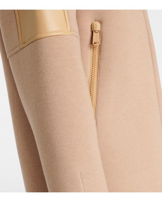 Goldbergh Natural Ember Faux Fur-Trimmed Coat