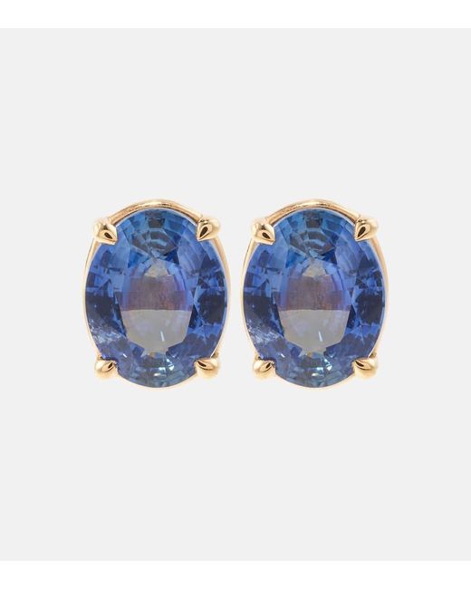 SHAY Blue Ohrringe aus 18kt Rosegold mit Saphiren