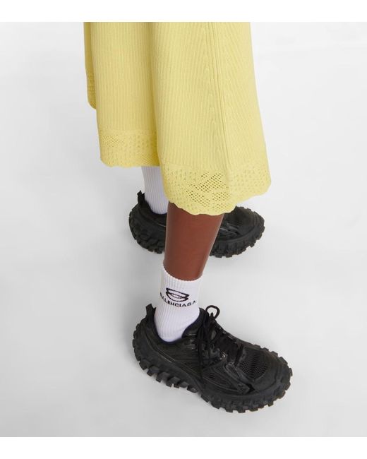 Balenciaga Black Bouncer Sneaker
