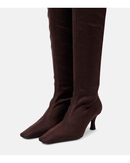 Proenza Schouler Brown Suede Over-The-Knee Boots