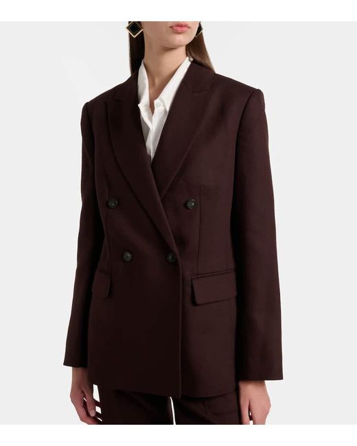 Blazer Doppiopetto di Vince in Brown