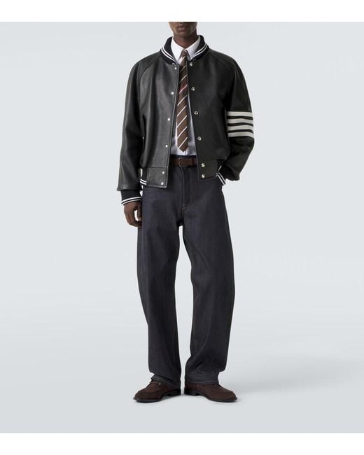 Thom Browne Brown Suede Boat Shoes for men