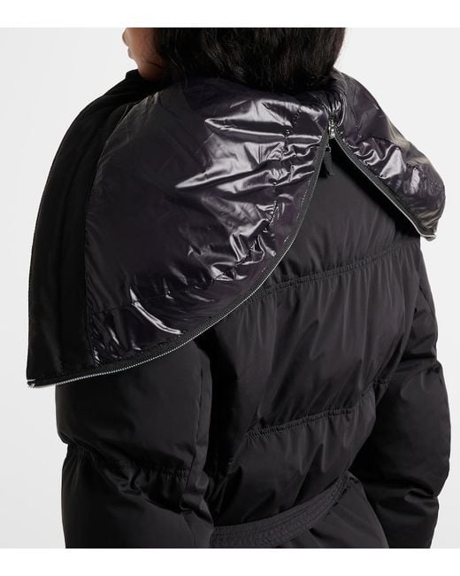 Jet Set Black Chamonix Belted Ski Jacket