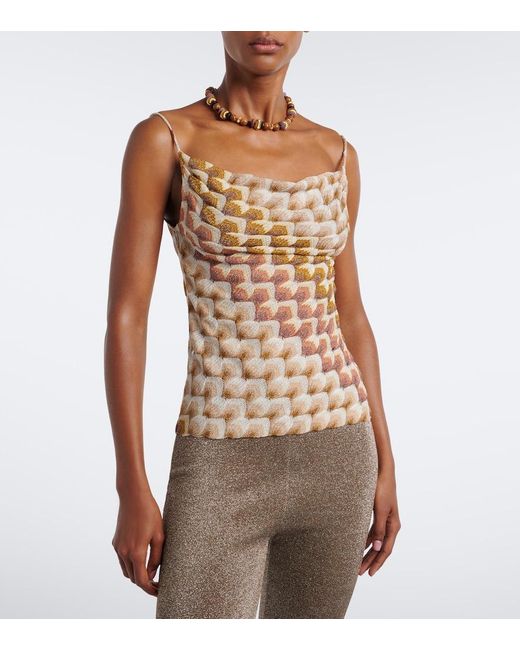 Missoni Metallic Lame Top