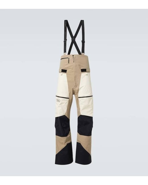 Peak Performance White Vertical Gore-Tex Pro 3L Shell Ski Pants for men