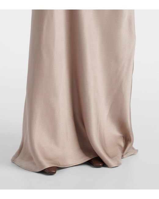 Brunello Cucinelli Natural Silk Gown