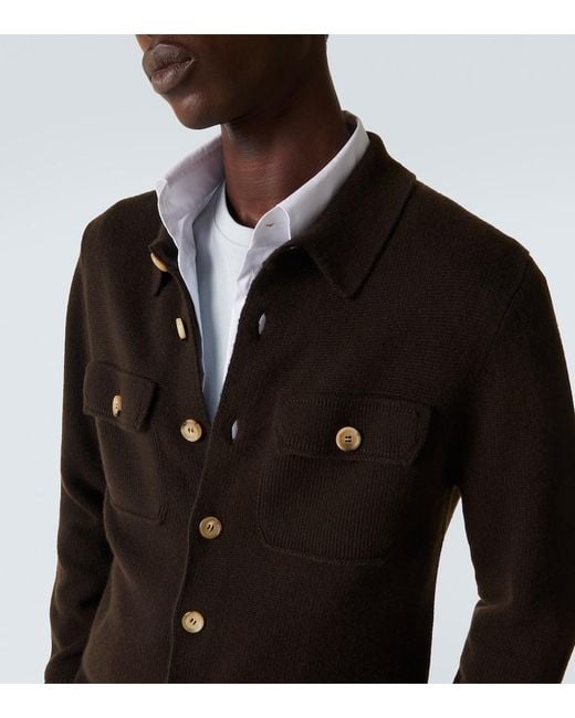 arch4 Black Mr Redcar Cashmere Cardigan for men
