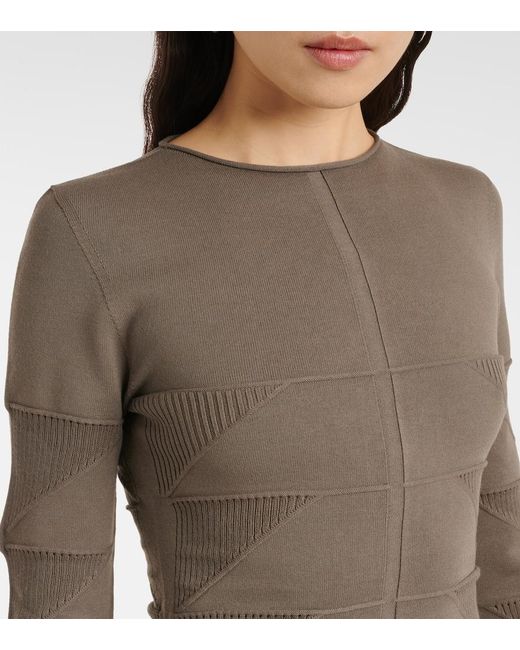 Rick Owens Gray Jersey Top