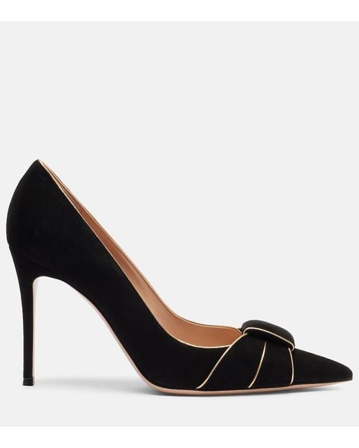 Salones De Ante Gianvito Rossi de color Black