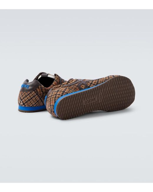 Loewe Sneakers Ballet Runner 2.0 Aus Veloursleder in Brown für Herren
