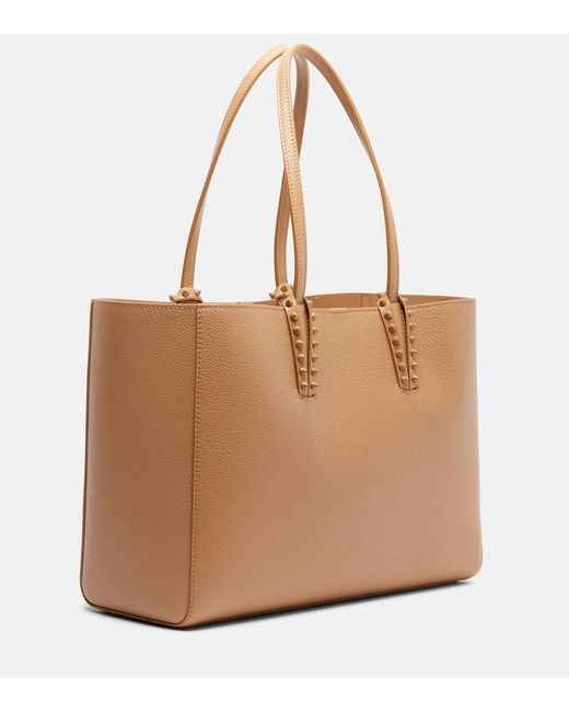 Christian Louboutin Brown Cabata Large Leather Tote Bag