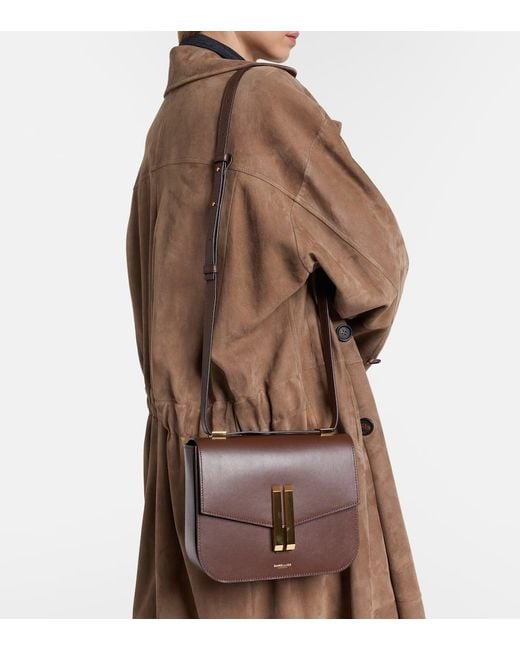 DeMellier London Brown Schultertasche Vancouver Aus Leder