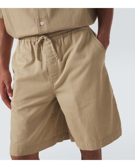 Loewe Natural Cotton Bermuda Shorts for men