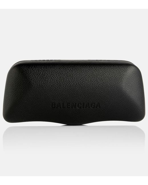Balenciaga Gray Dynasty Rectangular Sunglasses