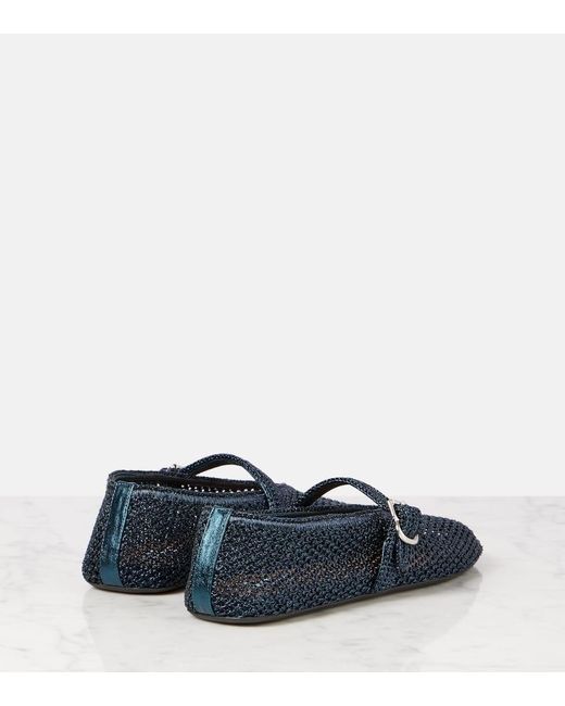 Alaïa Blue Ballet Flat