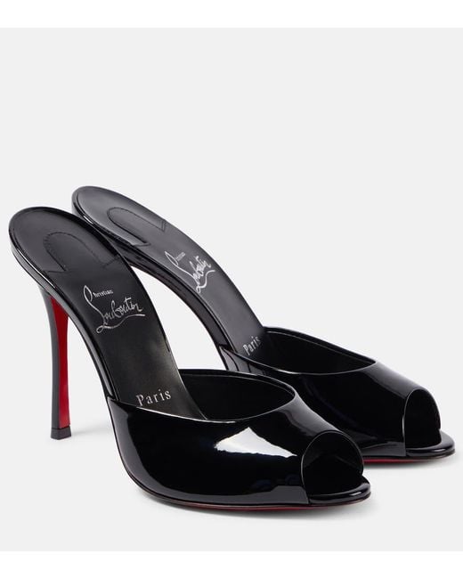 Mules Me Dolly 100 di Christian Louboutin in Black
