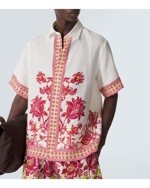Camicia di Etro in White da Uomo