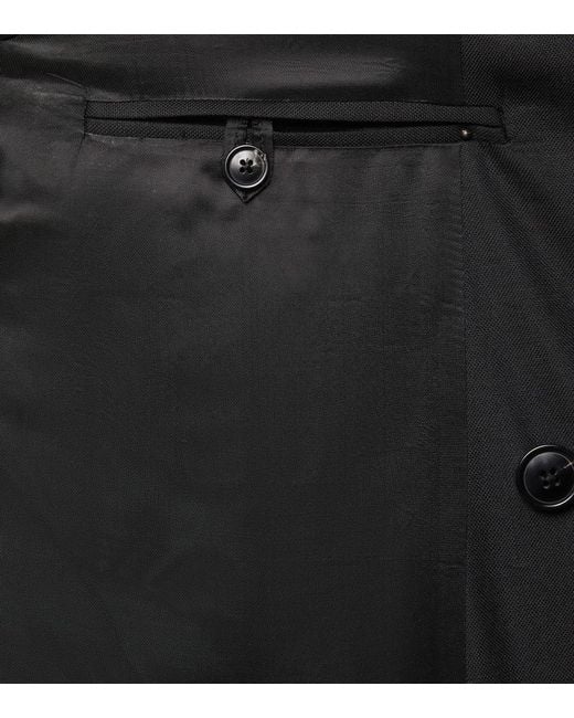Our Legacy Black Unconstructed Wool Blazer for men