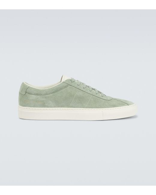 Common Projects Green Summer Edition Suede Sneakers for men