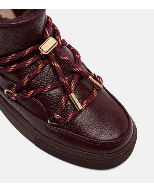 Stivali Doposci Full Leather Gloss di Inuikii in Brown