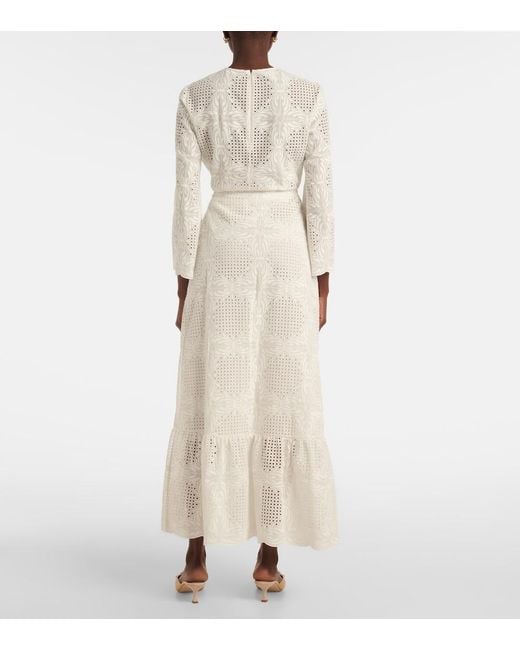 Giambattista Valli White Tweed Miniskirt