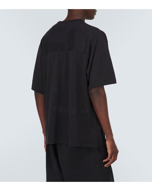 Camiseta oversized Undercover de hombre de color Black