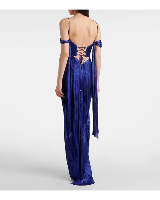 maria lucia hohan blue dress RAISA
