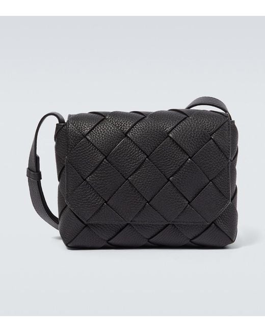 Bottega Veneta Black Diago Bag for men