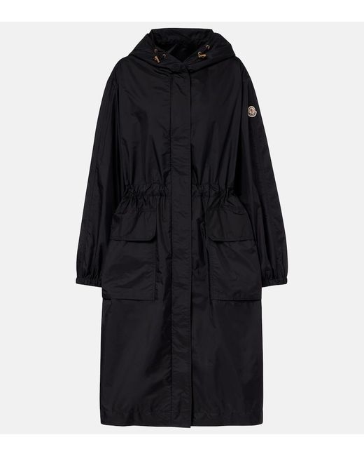 Moncler Black Hiengos Technical Parka