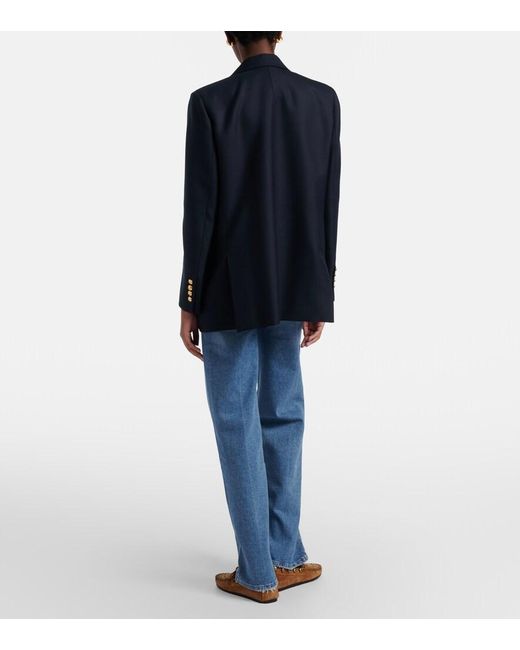 Agolde Blue Harper Straight Jeans