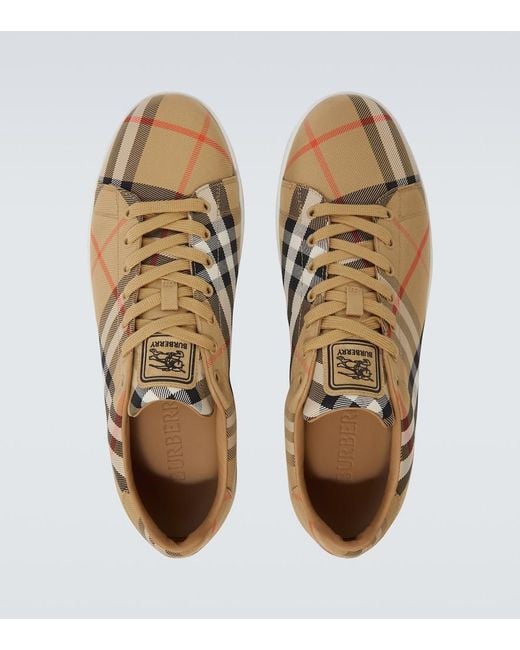 Burberry Brown Sneakers for men