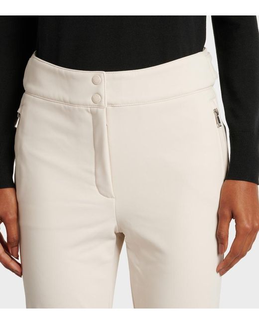 Yves Salomon Natural Logo Ski Pants