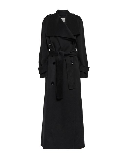 Dorothee Schumacher Urban Attraction Wool-blend Coat in Black | Lyst UK