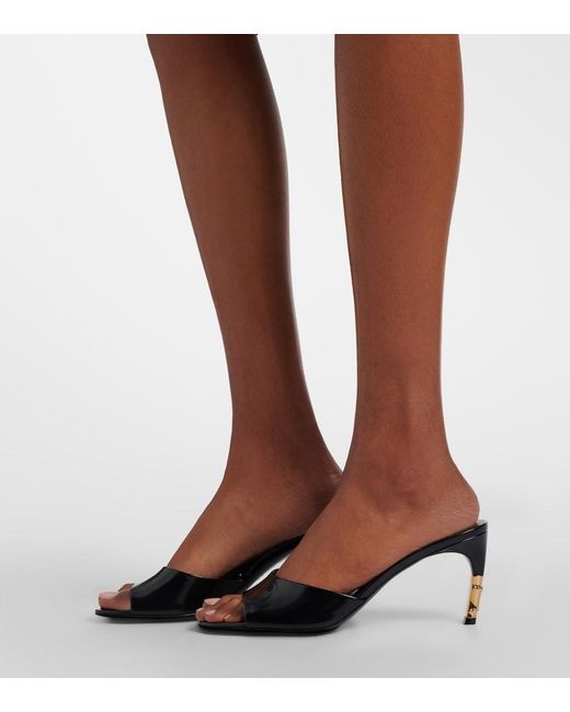 Gucci Black Castello Leather Mules