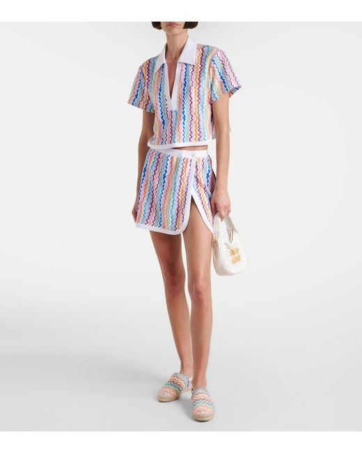 Missoni White Zigzag Espadrilles