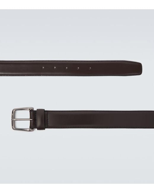 Tod's Guertel New Basic Aus Leder in Black für Herren
