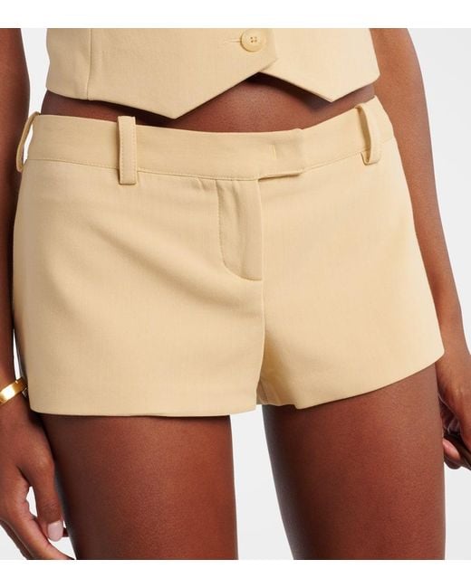 Frankie Shop Natural Roma Shorts