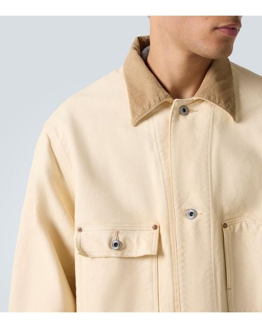 Giacca Vintage di A.PRESSE in Natural da Uomo