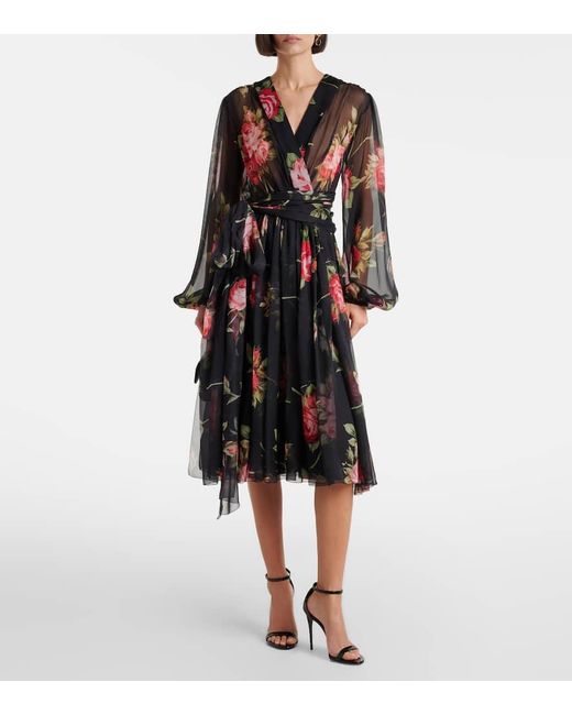 cute black dresses plus size Silk dress Dolce & Gabbana Nero main image 1
