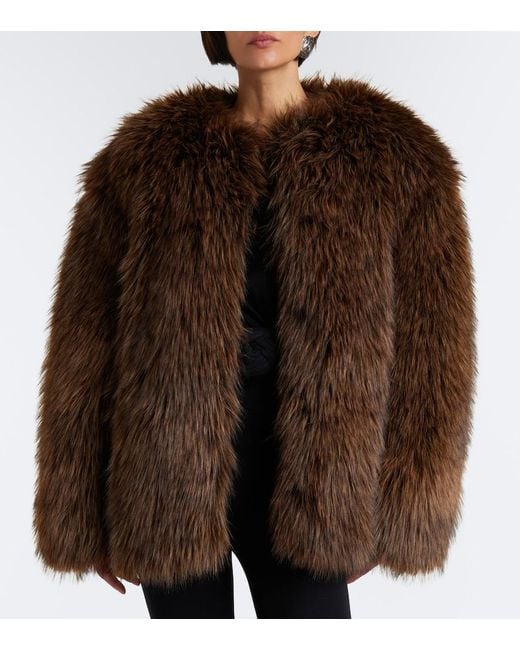 Magda Butrym Brown Belted Jacket