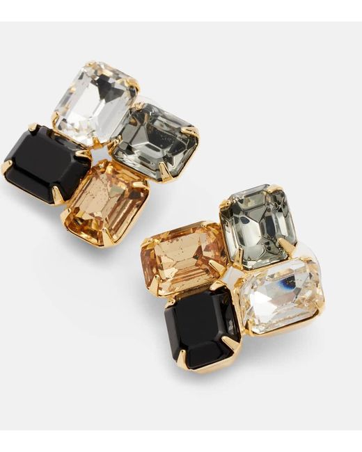 Orecchini Piccolo Bagnati di Jennifer Behr in White