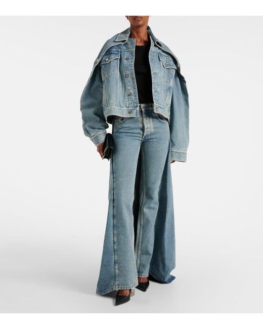 Jean Paul Gaultier Blue X Shayne Oliver Straight Jeans