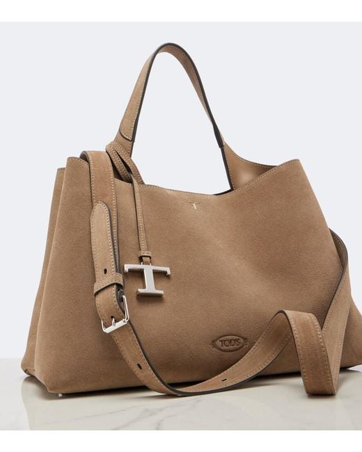 Shopper Apa Medium di Tod's in Brown