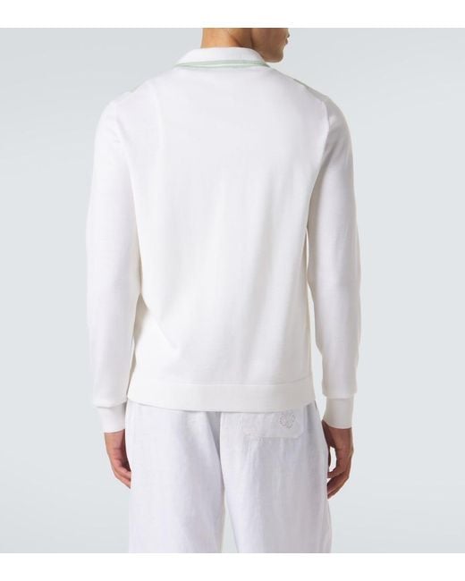 Dolce & Gabbana Green Striped Wool And Silk Shirt for men