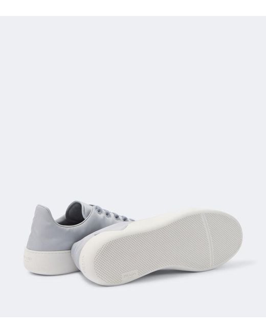 Prada White Court Re-Nylon Sneakers for men